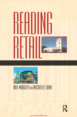 The Inconstant Geography and Spatial Switching of Retail Capital