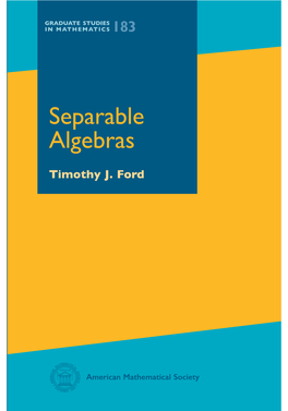 Separable Algebras