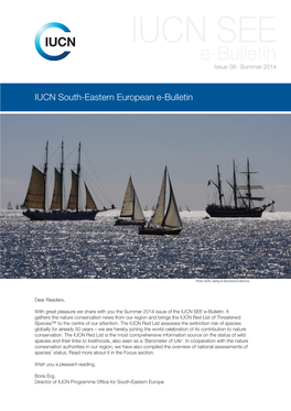 E-Bulletin Issue 38 · Summer 2014