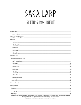 Printable Version of the Setting