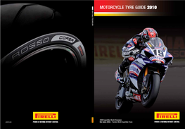 Motorcycle Tyre Guide 2010 2010 Motorcycle Tyre Guide
