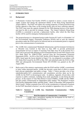 1. INTRODUCTION 1.1 Background 1.1.1 a Permanent Aviation Fuel