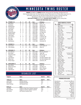 Minnesota Twins Roster