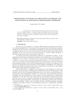 Pseudoinvex Functions on Riemannian Manifolds and Applications in Fractional Programming Problems