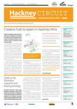 Creative Hub to Open in Hackney Wick News