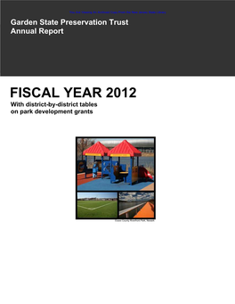 FISCAL YEAR 2012 with District-By-District Tables on Park Development Grants