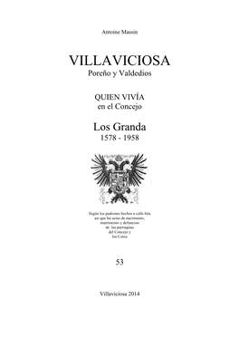 Los Granda 1578-1958