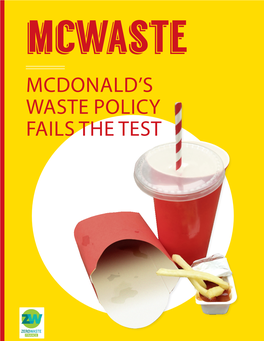 Mcdonald's Waste Policy Fails the Test