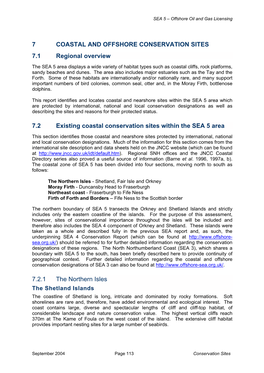 SEA 5 – Offshore Oil and Gas Licensing