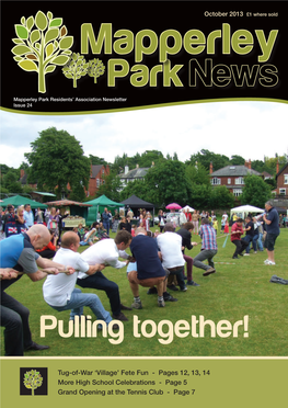 Mapperley Park News Mapperley Park Residents’ Association Newsletter Issue 24