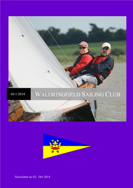 Oct 2014 Waldringfield Sailing Club