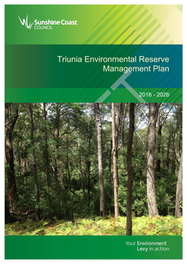 Triunia Environmental Reserve Management Plan