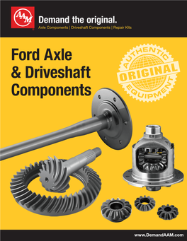 Ford Axle & Driveshaft Components