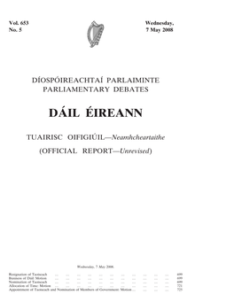 Da´Il E´Ireann