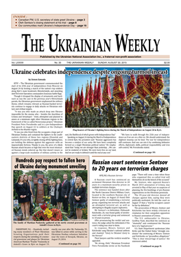 The Ukrainian Weekly, 2015