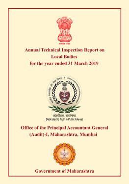 Annual Technical Inspection Report on Local Bodies