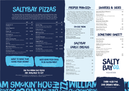Saltybay PIZZAS