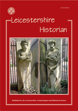 Published by the Leicestershire Archaeological and Historical Society
