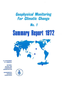 Geophysical Monitoring for Climatic Change No.1 11972
