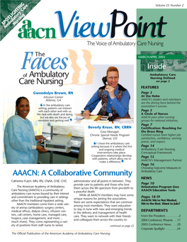 American Academy of Ambulatory Care Nursing |
