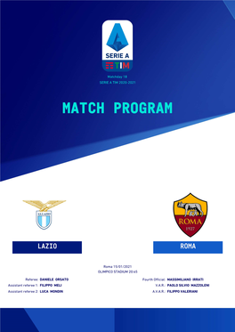 Match Program