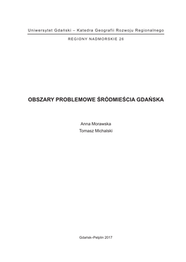 Obszary Problemowe Śródmieścia Gdańska