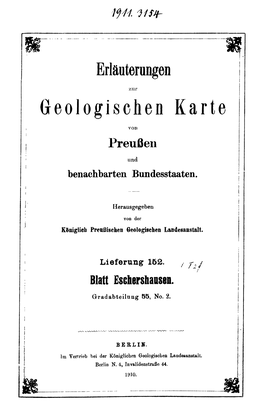 Geologischen Karte