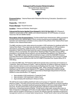 BPA / Doe Memo Template