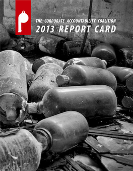 The Corporate Accountability Coalition 2013 Report Card the Cac