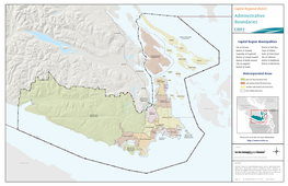 CRD Administrative Boundaries