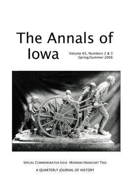 The Annals of Iowa Volume 65, Numbers 2 & 3