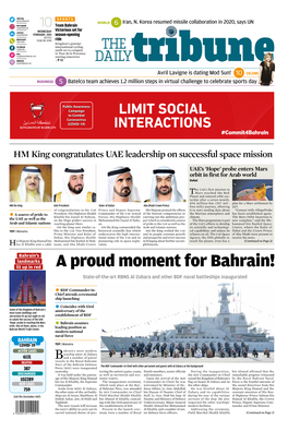 A Proud Moment for Bahrain! State-Of-The-Art RBNS Al Zubara and Other BDF Naval Battleships Inaugurated