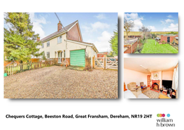 Chequers Cottage, Beeston Road, Great Fransham, Dereham, NR19 2HT