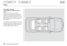 There Are Bucket Seats with Armrests for Two Front Passengers, Bucket