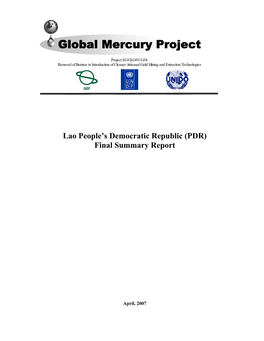 Lao PDR Final Report