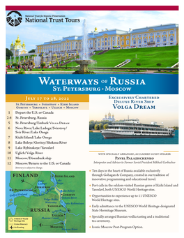 Waterways of Russia St