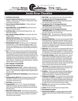 Smith River Checklist Smith River Float Permit Roll-A-Table -Super Handy! Crosscurrents Sells and Rents Tables