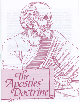 Iitles' 'Octnnetl the Apostles' Doctrine