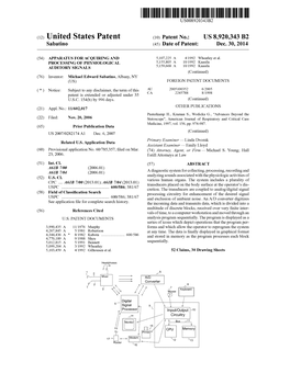 (12) United States Patent (10) Patent N0.: US 8,920,343 B2 Sabatino (45) Date of Patent: Dec