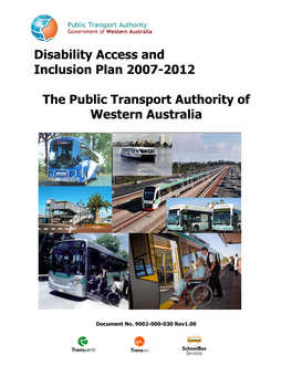 Disability Access and Inclusion Plan 2007-2012 the Public