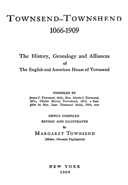 Townsend--Townshend 1066-1909
