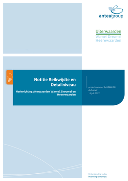 Open Het Bestand Notitie Reikwijdte En Detailniveau Juli 2017 UWDH.Pdf