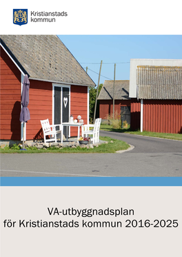 VA-Utbyggnadsplan För Kristianstads Kommun 2016-2025