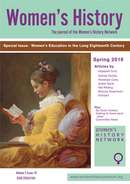 The Journal of the Women's History Network Spring 2018