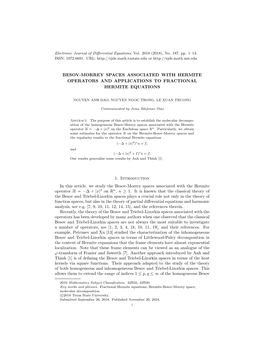 Besov-Morrey Spaces Associated with Hermite Operators and Applications to Fractional Hermite Equations