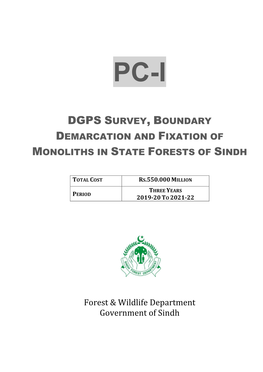 Dgps Survey, Boundary Demarcation and Fixation Of