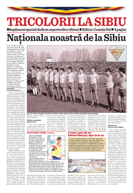 Naţionala Noastră De La Sibiu