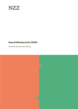 Geschäftsbericht 2020