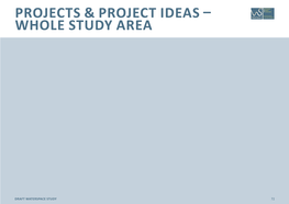 Projects & Project Ideas – Whole Study Area