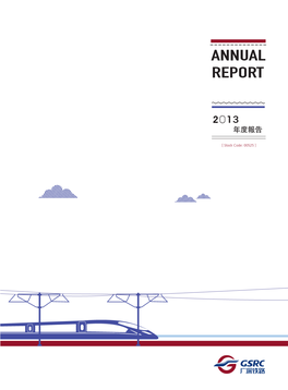 Annual Report 2013年年度報告